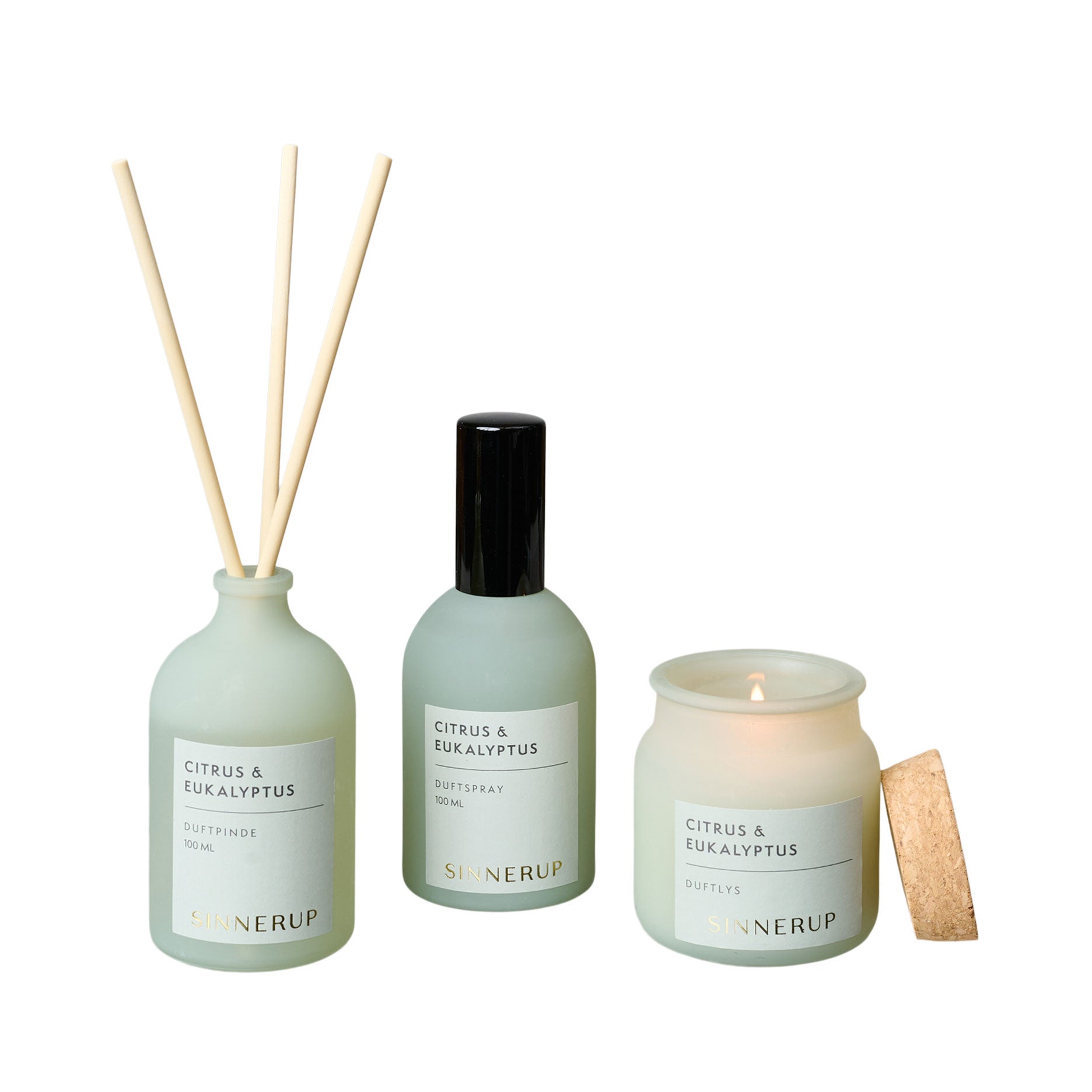 Duftsæt grøn mist eukalyptus/citrus